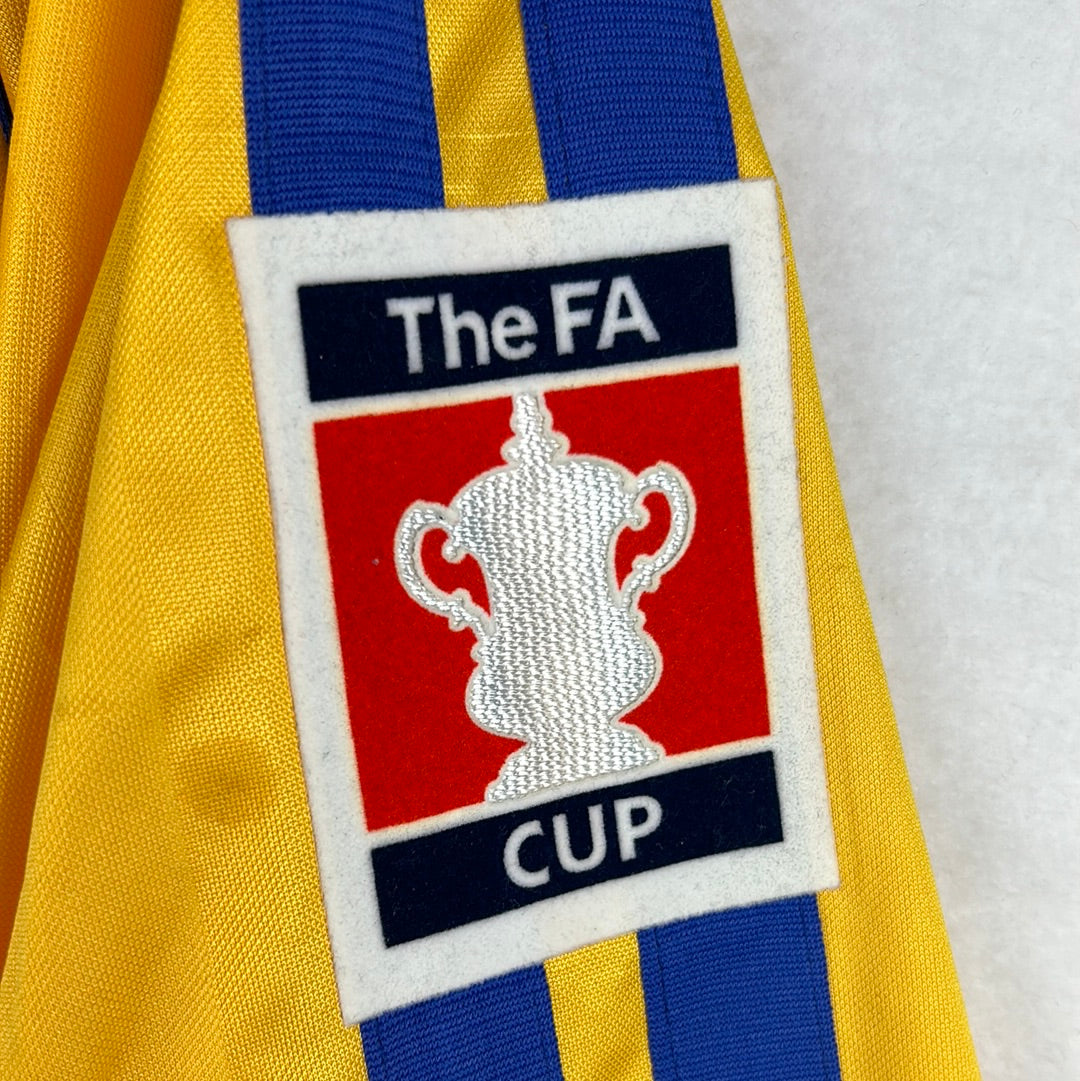 Southampton 2003/2004 Player Issue FA Cup Final Shirt - Beatie 9