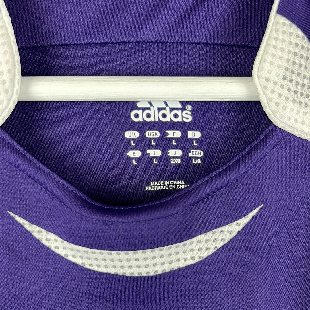 Real Madrid 2006/2007 Player Issue Third Shirt - Sergio Ramos 4 - Long Sleeve