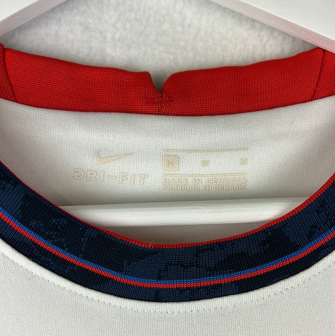 England 2020-2021 Home Shirt - Medium - Mount 17