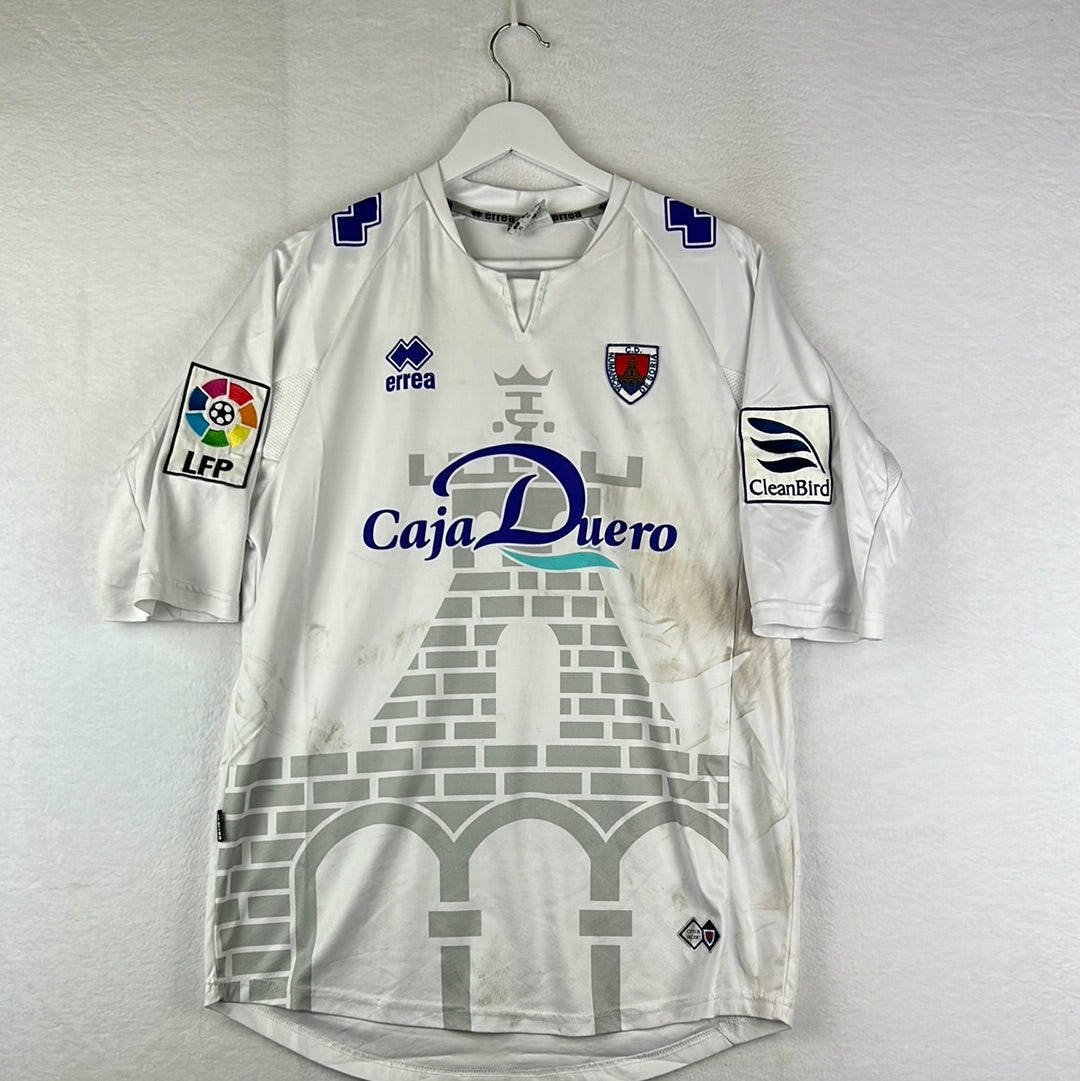 Numancia 2008-2008 Match Worn Away Shirt - XL - Barkero 17