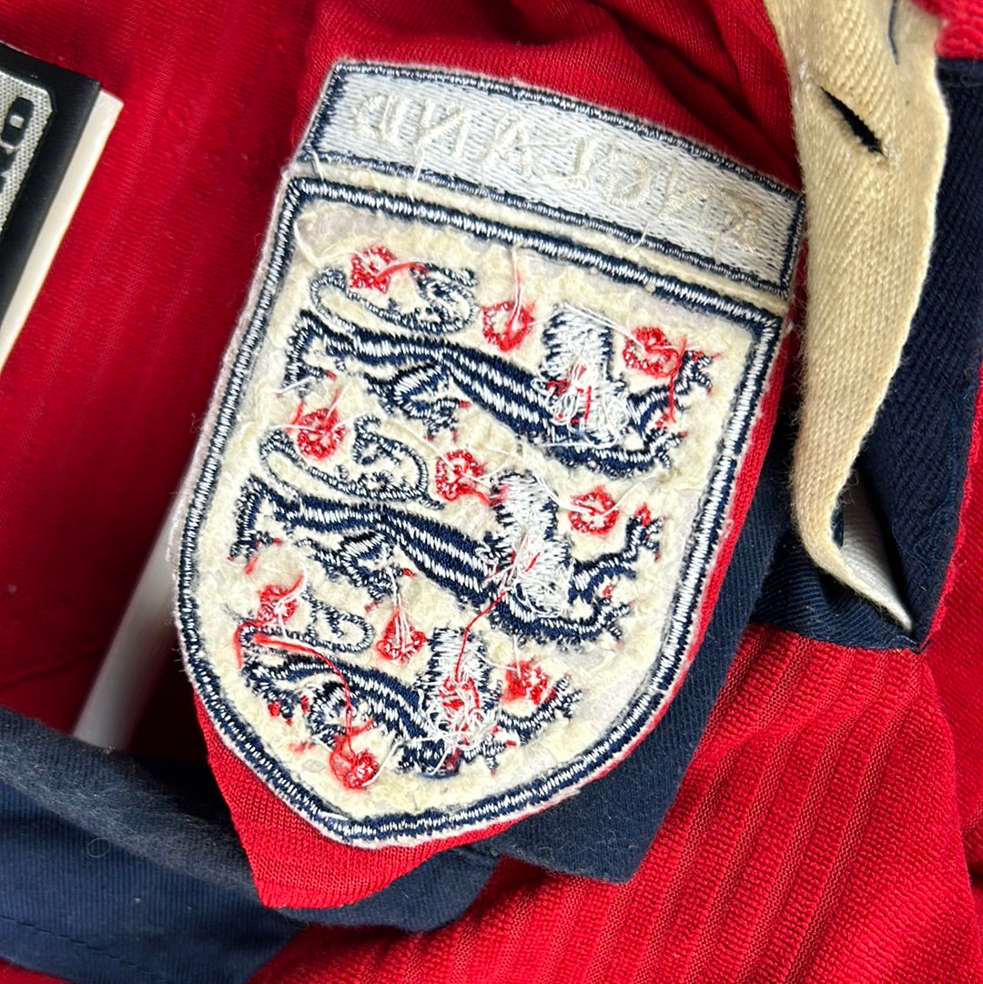 England Player Issue Euro 2000 Away Shirt - Philips 20