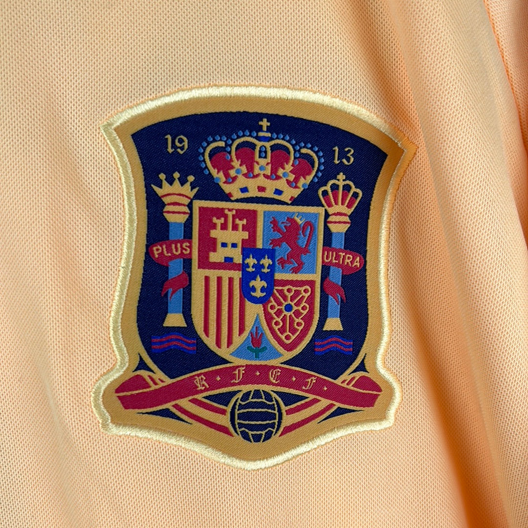 Spain 2008 Player Issue Goalkeeper Shirt - Casillas 1