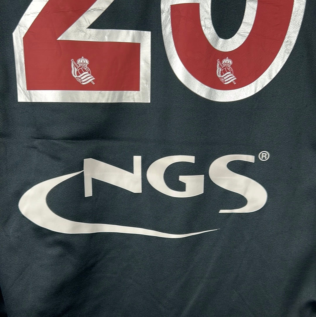 Real Sociedad 2006/2007 Player Issue Goalkeeper Shirt - Bravo 25