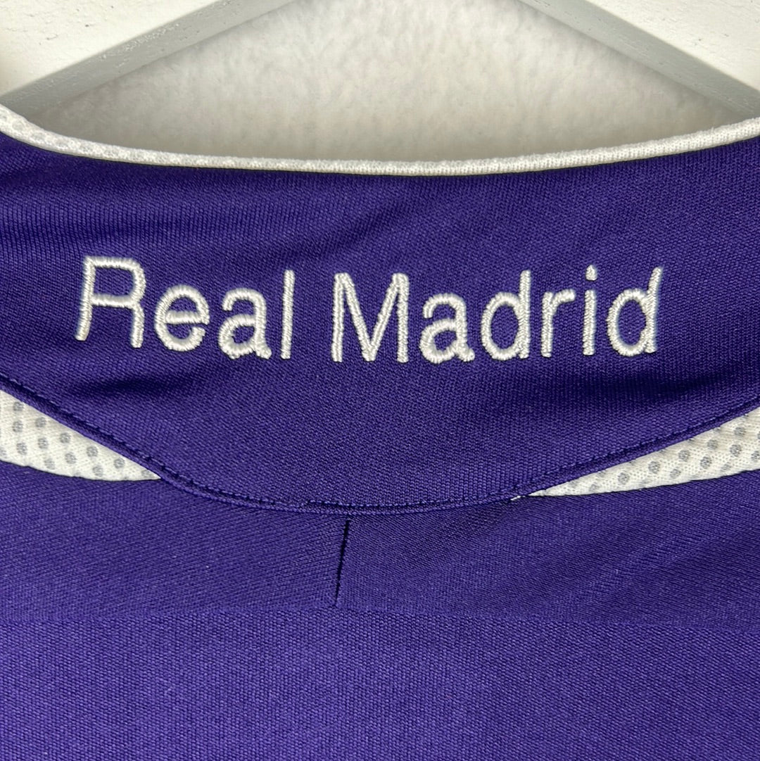 Real Madrid 2006/2007 Player Issue Third Shirt - Sergio Ramos 4 - Long Sleeve
