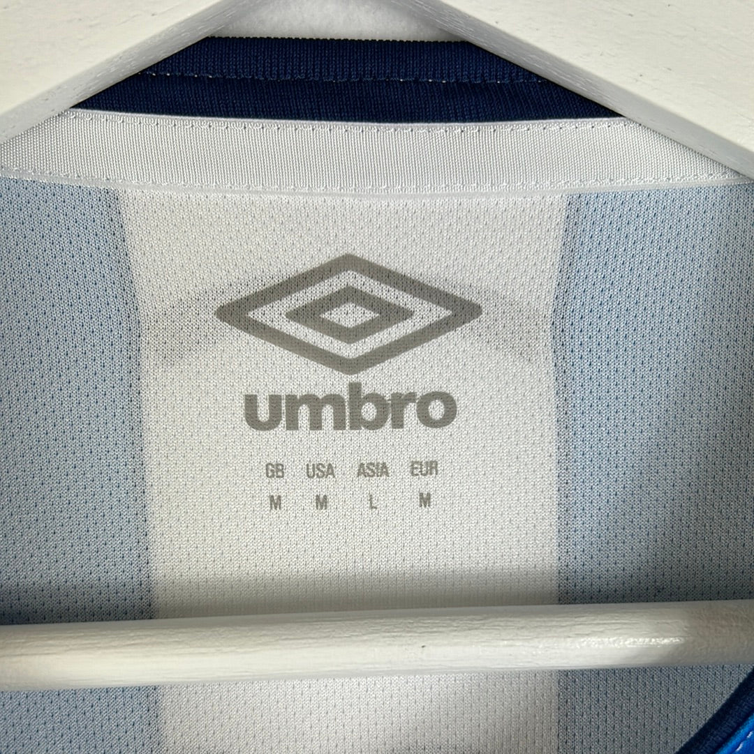 Huddersfield Town 2019/2020 Match Worn Home Shirt - Mooy 10