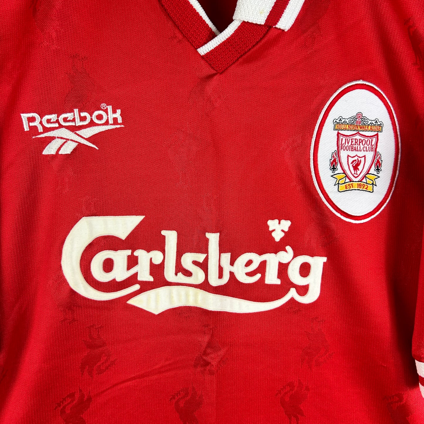 Liverpool 1996-1997 Home Shirt -Large - Excellent Condition