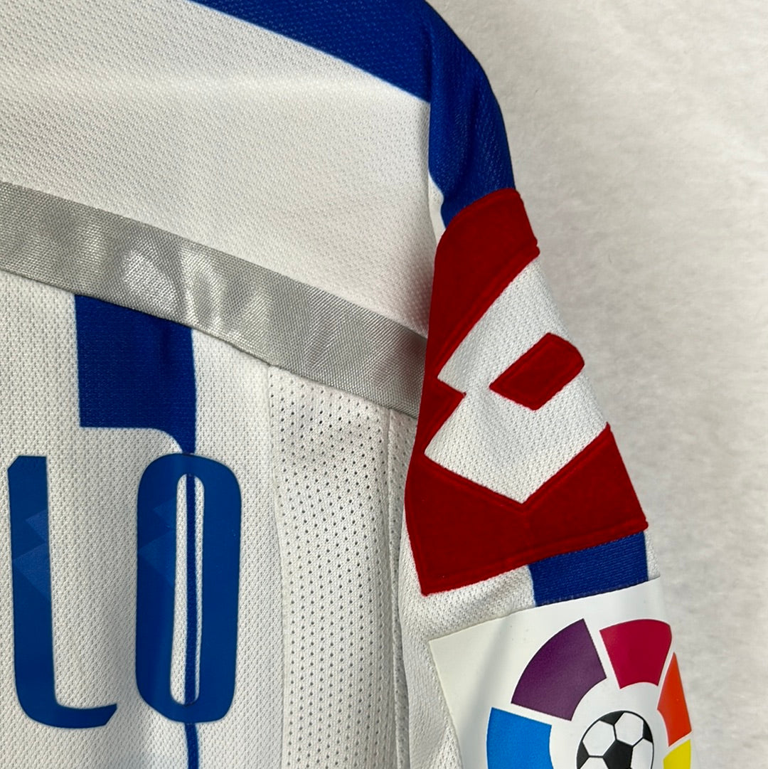 Deportivo La Coruna 2010/2011 Player Issue Home Shirt - Manuel Pablo 2