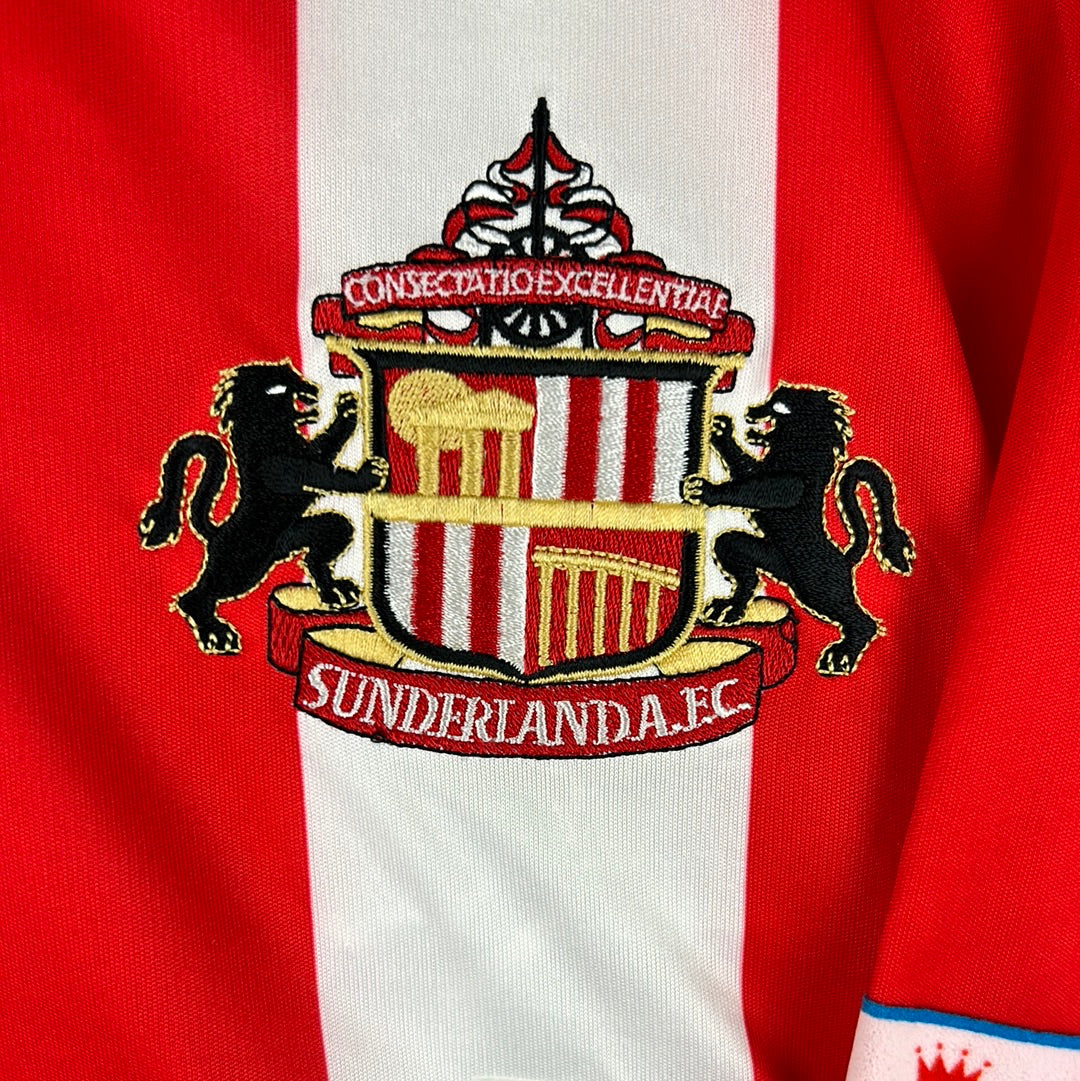 Sunderland 2005/2006 Player Issue Home Shirt - Whitehead 8