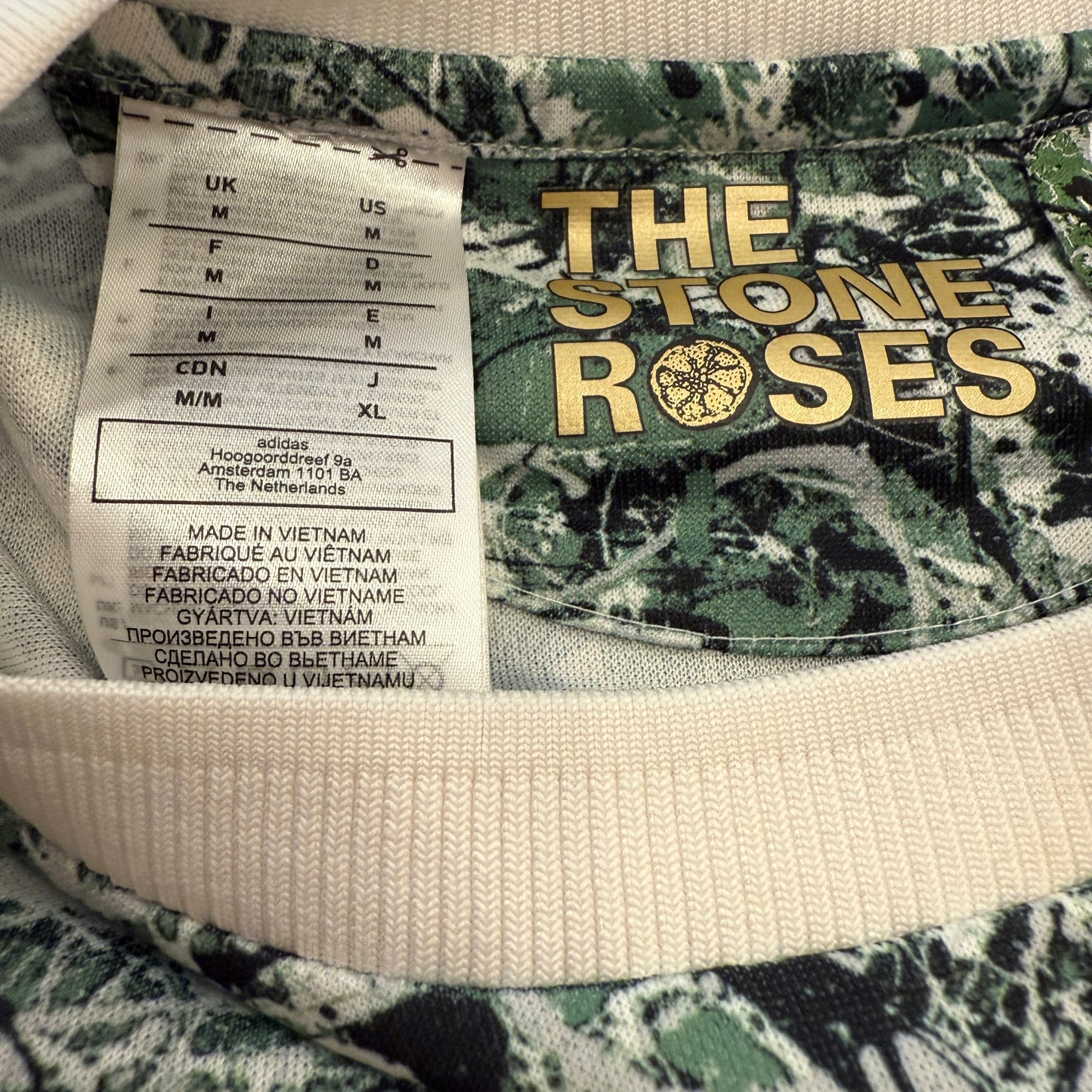 Manchester United Stone Roses Icons Shirt - Authentic