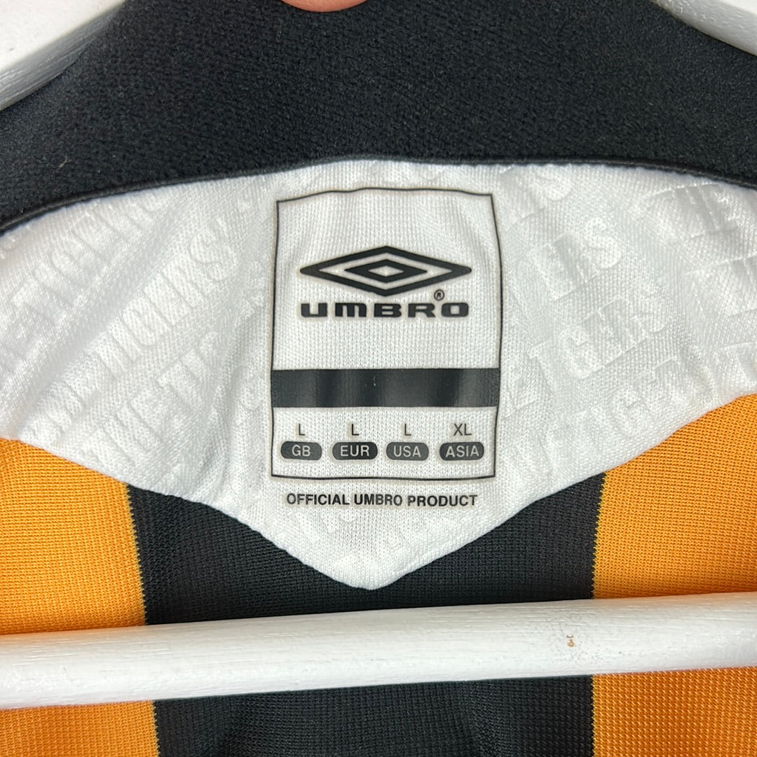 Hull City 2008/2009 Player Issue/ Match Worn Home Shirt - Boateng 20