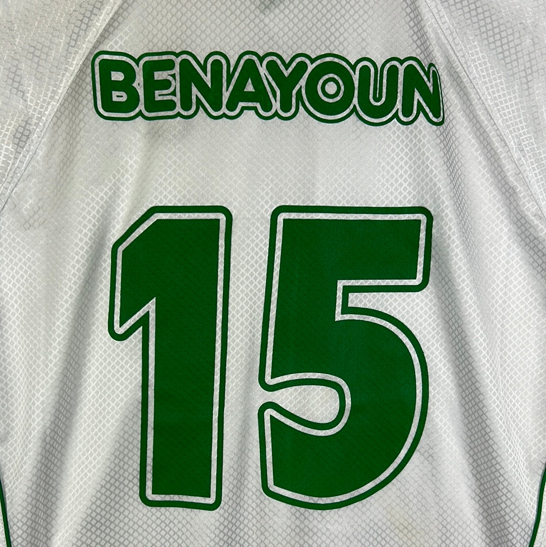 Racing Santander 2002/2003 Player Issue Shirt - Benayoun 15