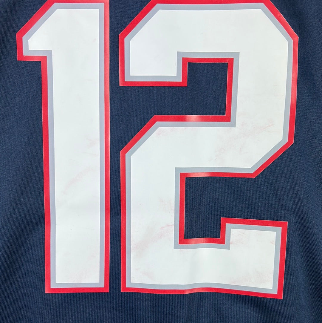 New England Patriots NFL Jersey - Tom Brady 12 - Authentic