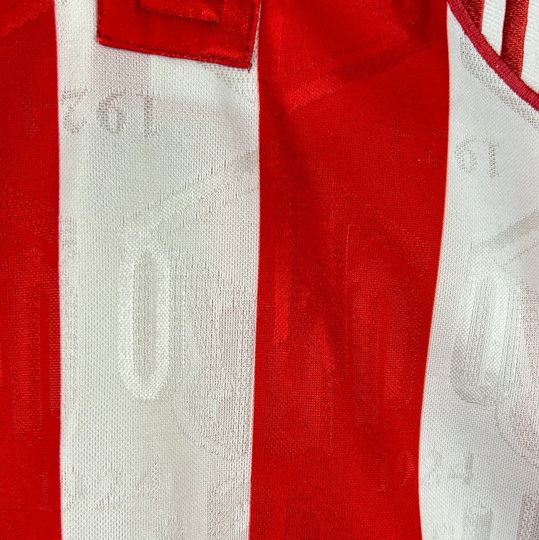 Olympiacos 1992-1993 Home Shirt - Large - Very Good Condition