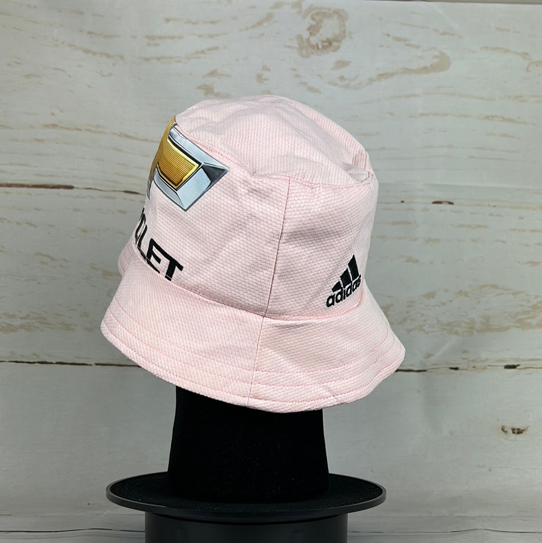 Manchester United 18/19 Upcycled Pink Away Shirt Bucket Hat