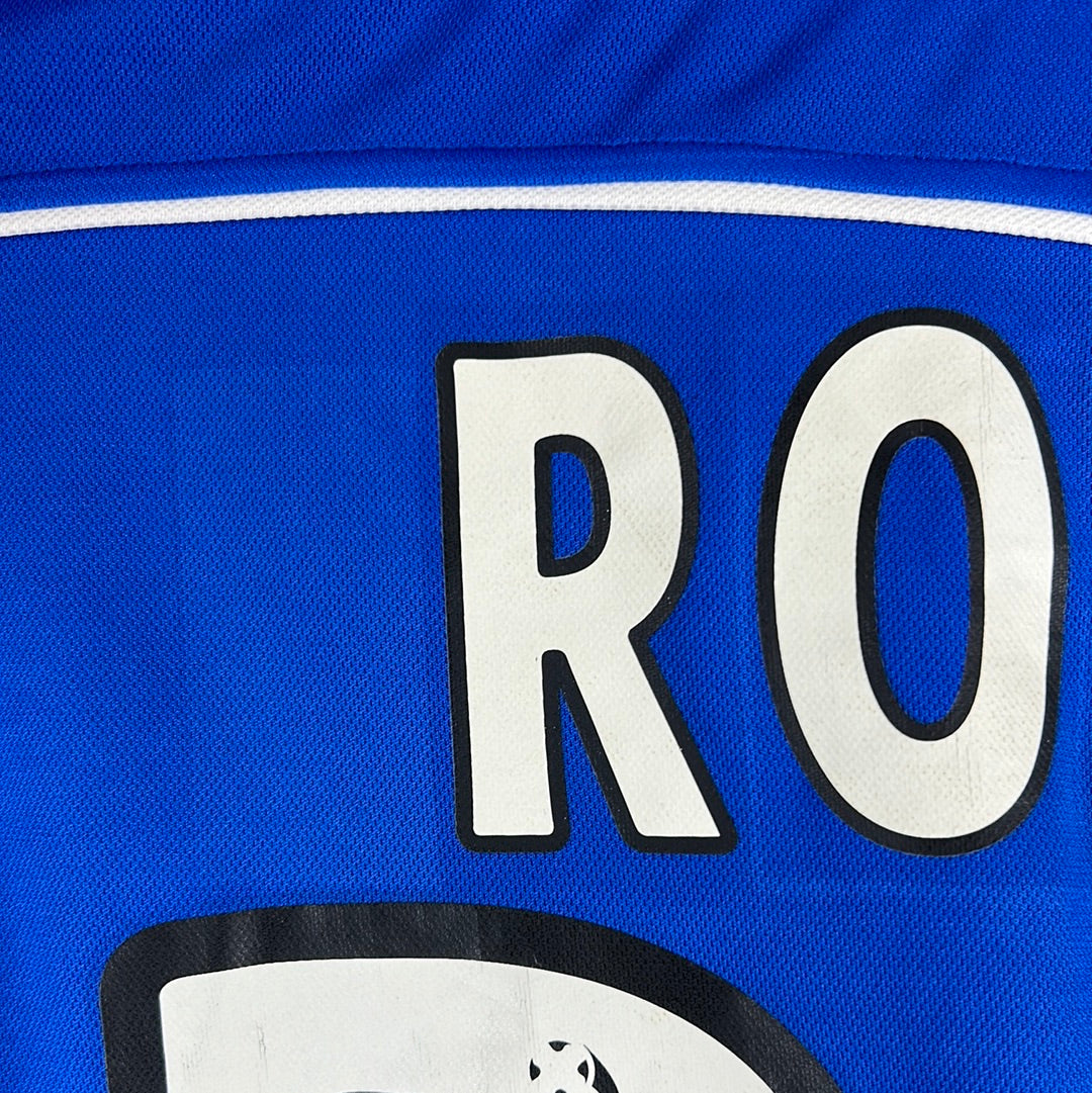 Glasgow Rangers 2000/2001 Home Shirt - Ross 34 - Signed