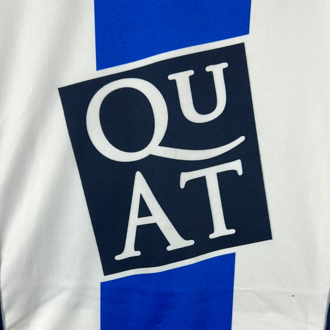 Espanyol 2007-2008 Player Issue Home Shirt - Large - Lola 25