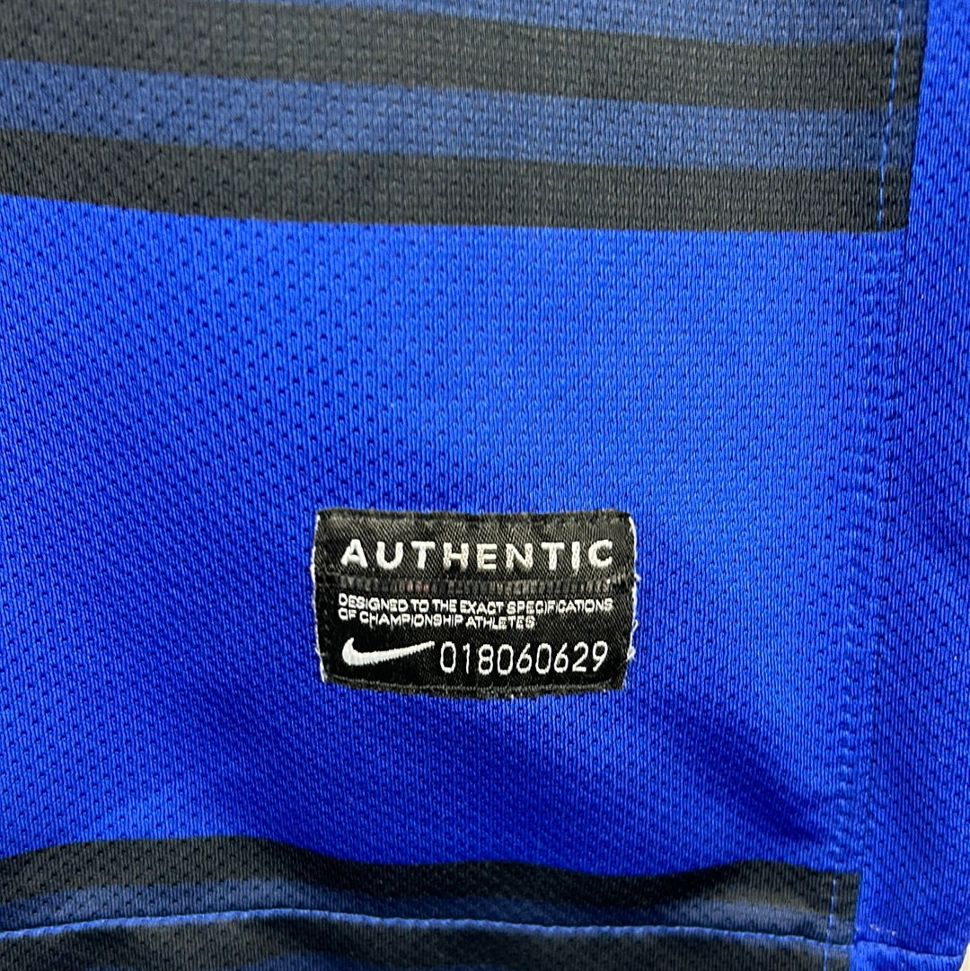 Manchester United 2011/2012 Long Sleeve Away Shirt - Large - Nike 423936-403