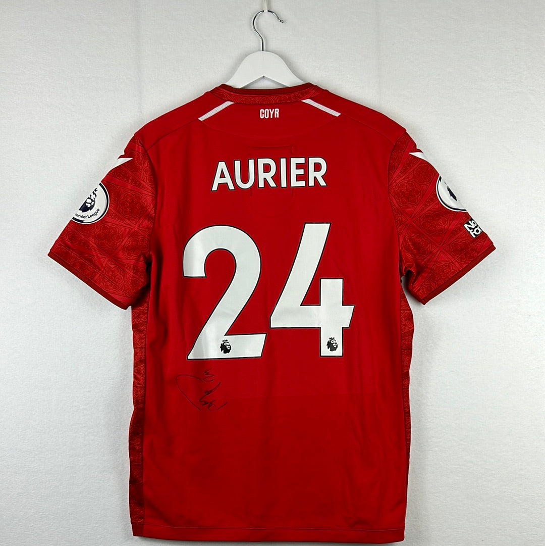 Nottingham Forest 2022/2023 Match Worn Home Shirt - COA - Poppy Shirt