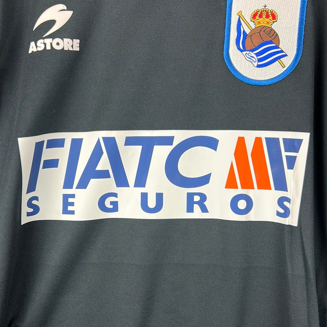 Real Sociedad 2006/2007 Player Issue Goalkeeper Shirt - Bravo 25