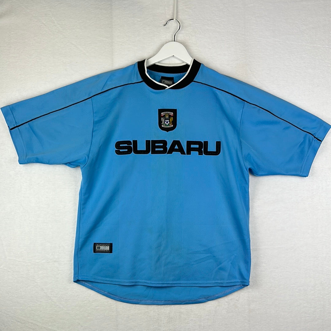 Coventry City 2001/2002 Home Shirt - 38/40 Inches