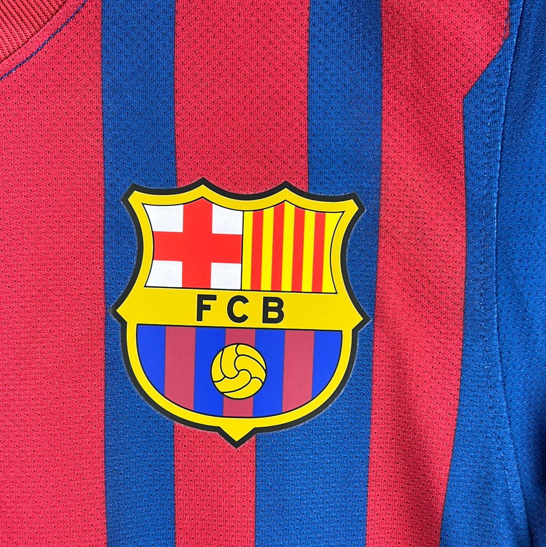 Barcelona 2011/2012 Player Issue Home Shirt - Copa Del Rei Final 2012 - Keita 15