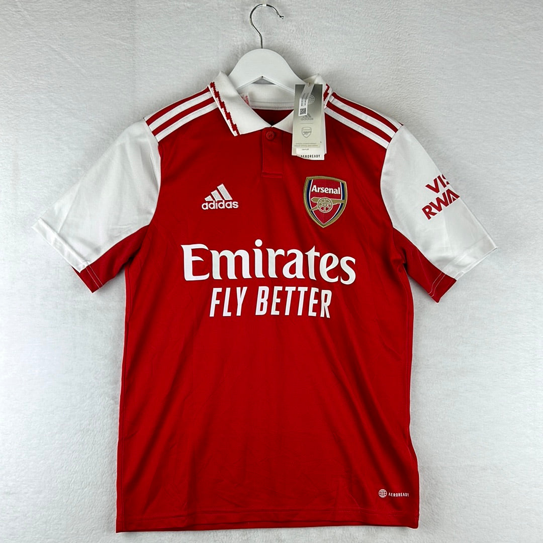 Arsenal 2022 2023 Youth Home Shirt - BNWT - G.Jesus 9