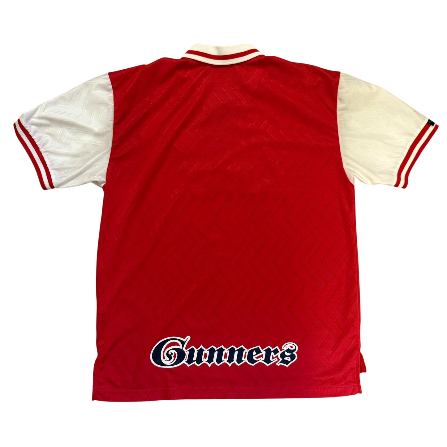 Arsenal 1996/1997 Home Shirt back with Gunners print