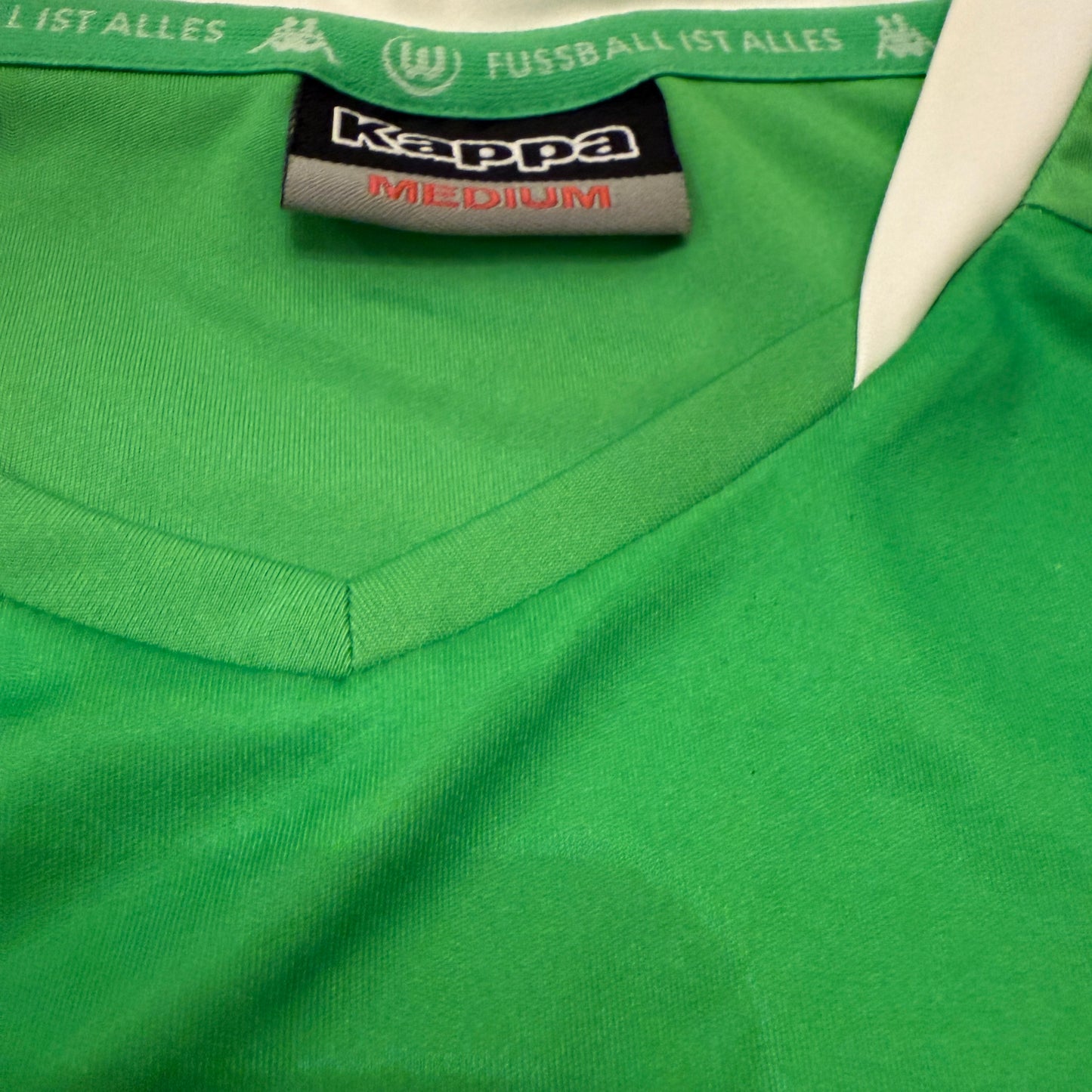 Wolfsburg 2014/2015 Match Issued Home Shirt