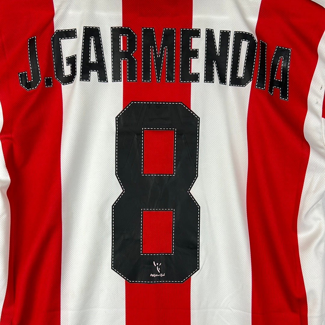 Athletic Bilbao 2007/2008 Player Issue Home Shirt - Garmendia 8