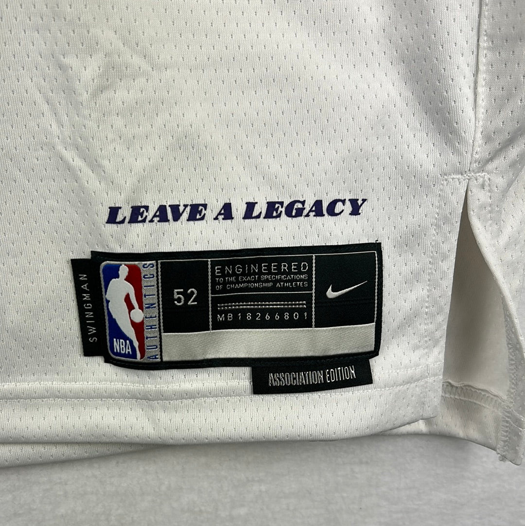 LA Lakers Road Association Edition Jersey - New with Tags