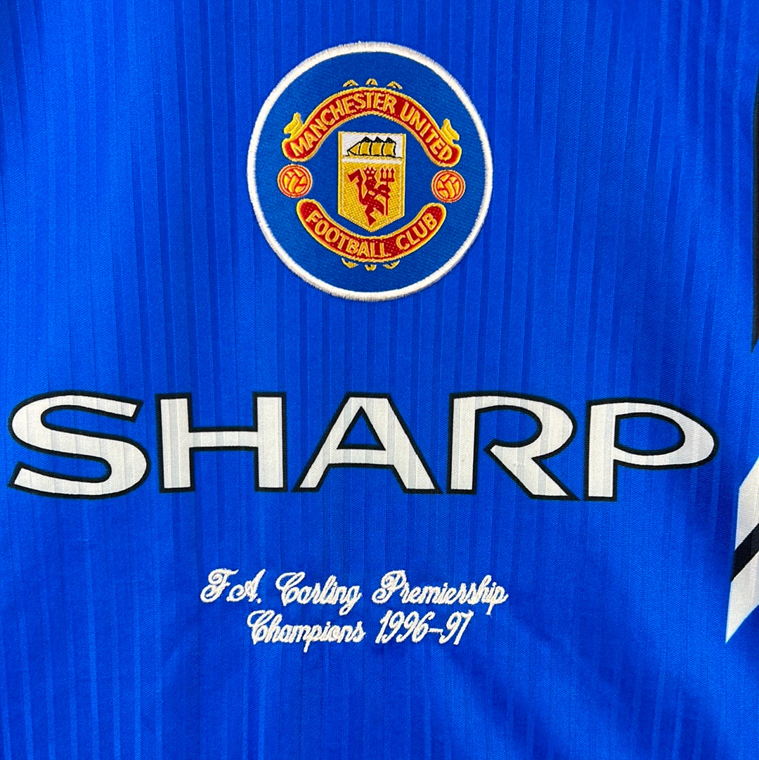 Manchester United 1996/1997 Third Shirt - Champions Embroidery