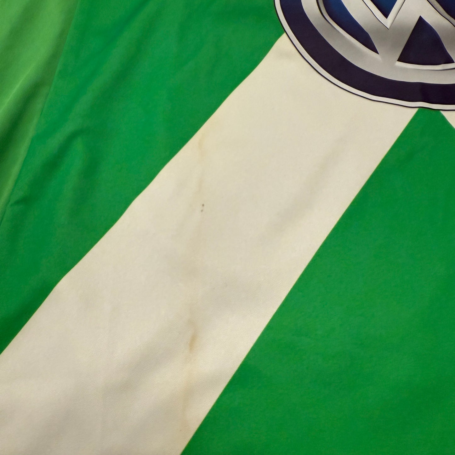 Wolfsburg 2014/2015 Match Issued Home Shirt