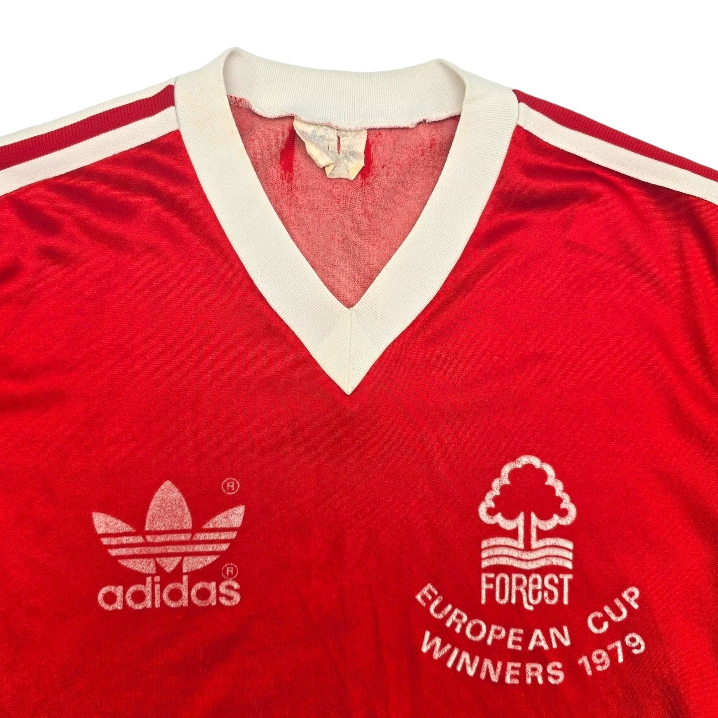 1980/81 Nottingham Forest Home Football Shirt (XS) Adidas (European Cup Winners 1979)