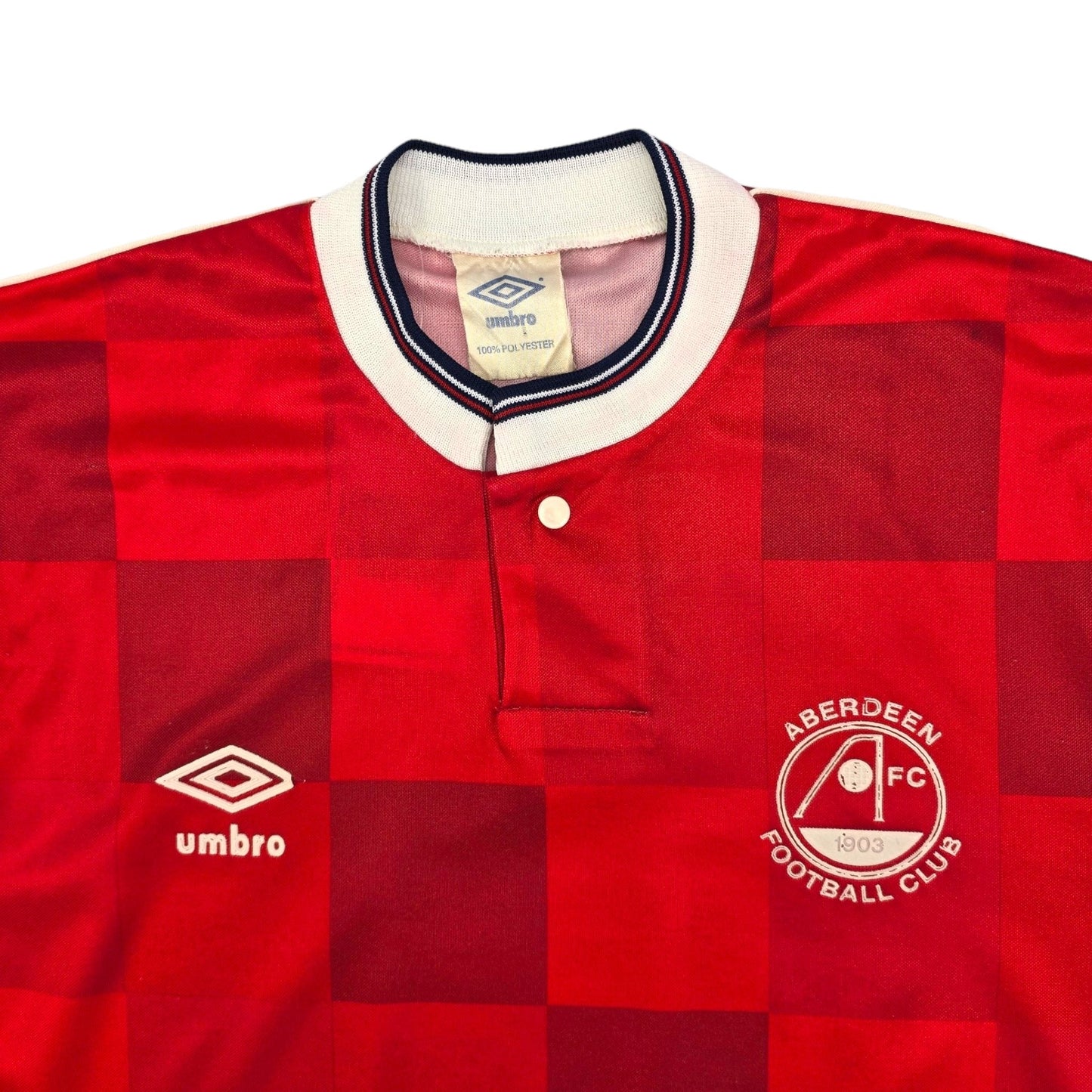 1987/88 Aberdeen Home Football Shirt (XS) Umbro