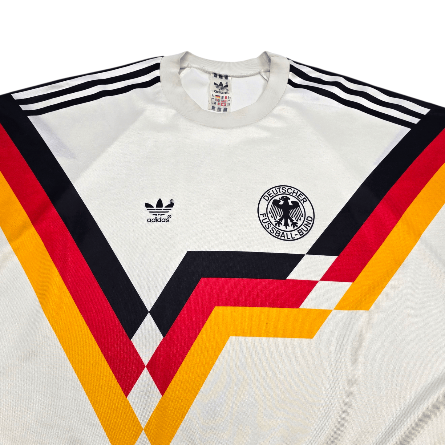 1988/91 Germany Home Football Shirt (L) Adidas