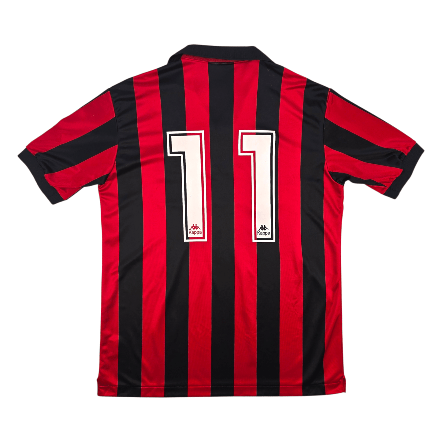 1989/90 AC Milan Home Football Shirt (M) Kappa #11