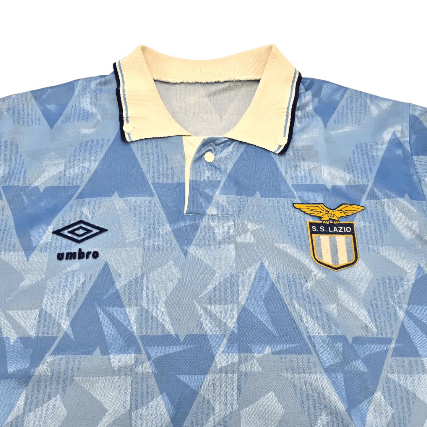 1989/91 Lazio Home Football Shirt (XL) Umbro