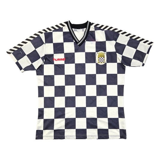 1990/91 Boavista Home Football Shirt (XL) Hummel
