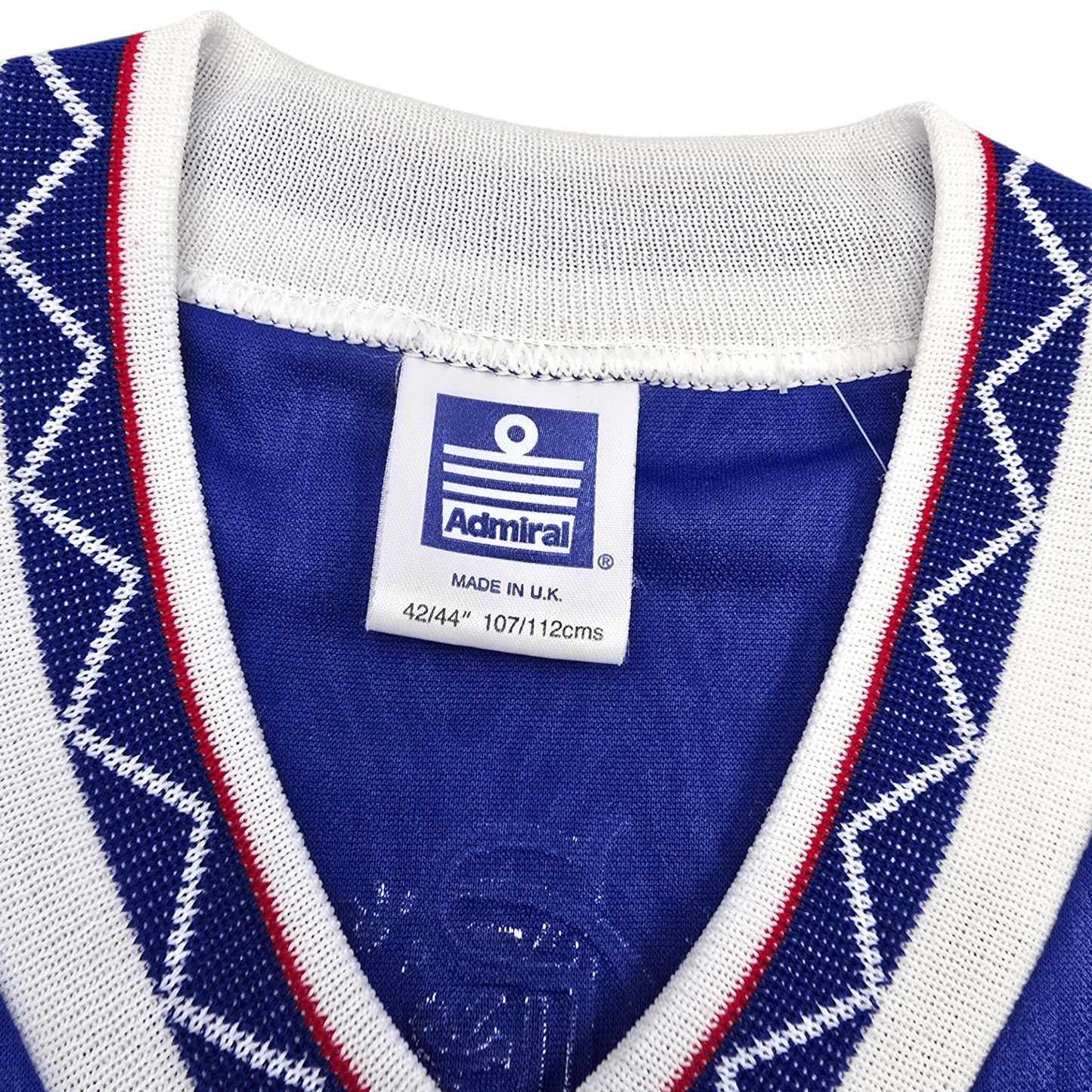 1990/92 Glasgow Rangers Home Football Shirt (L) Admiral