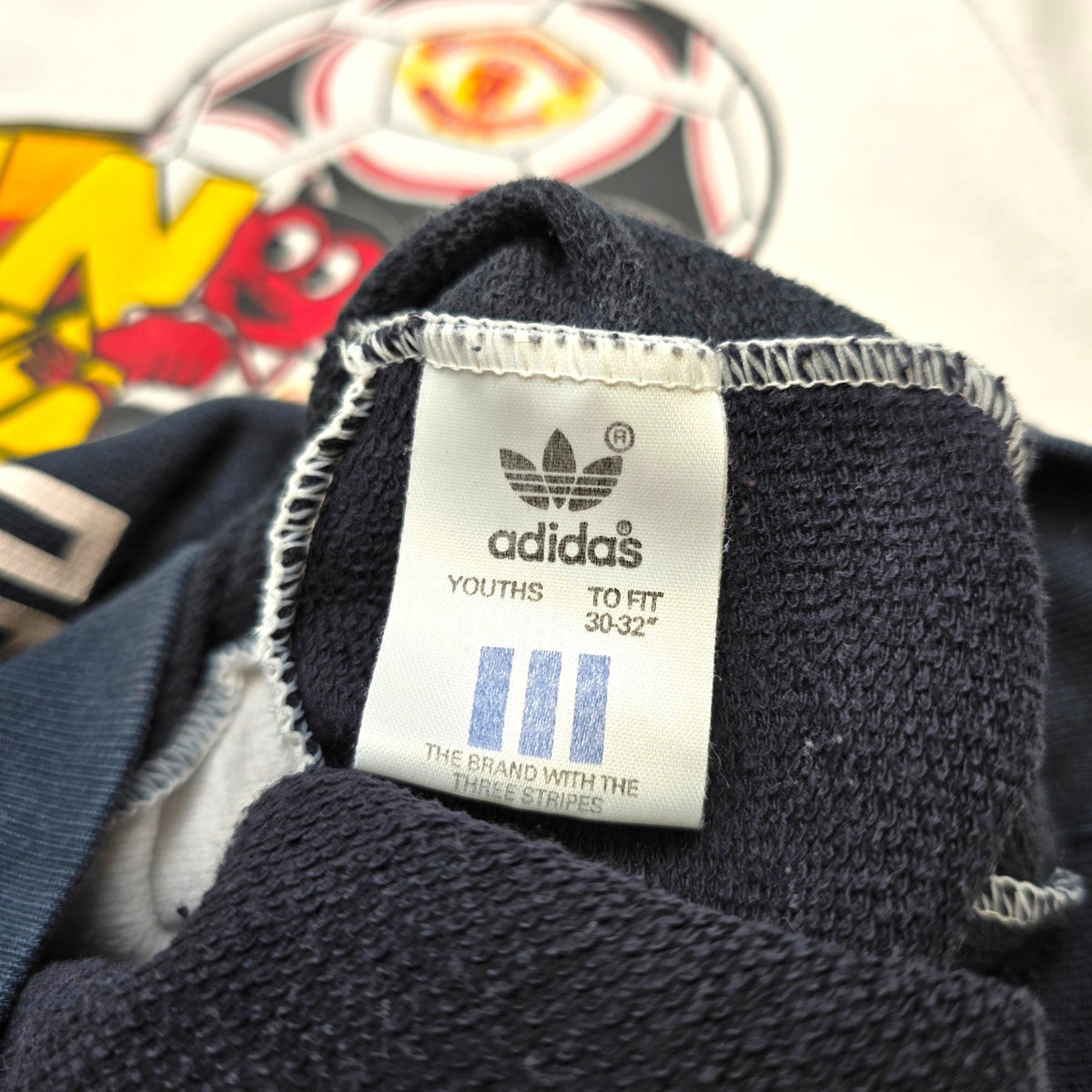 1990/92 Manchester United Training Sweater (Y) Adidas