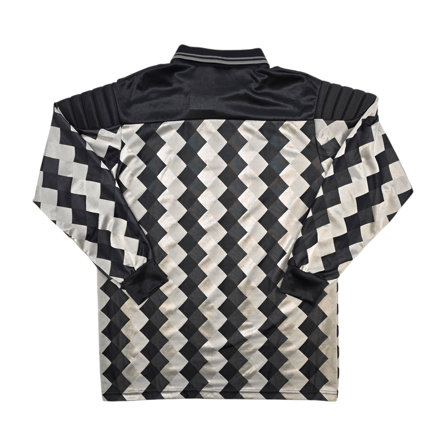 1990s Template Goal Keeper Football Shirt (L) Umbro (Grey/Black)