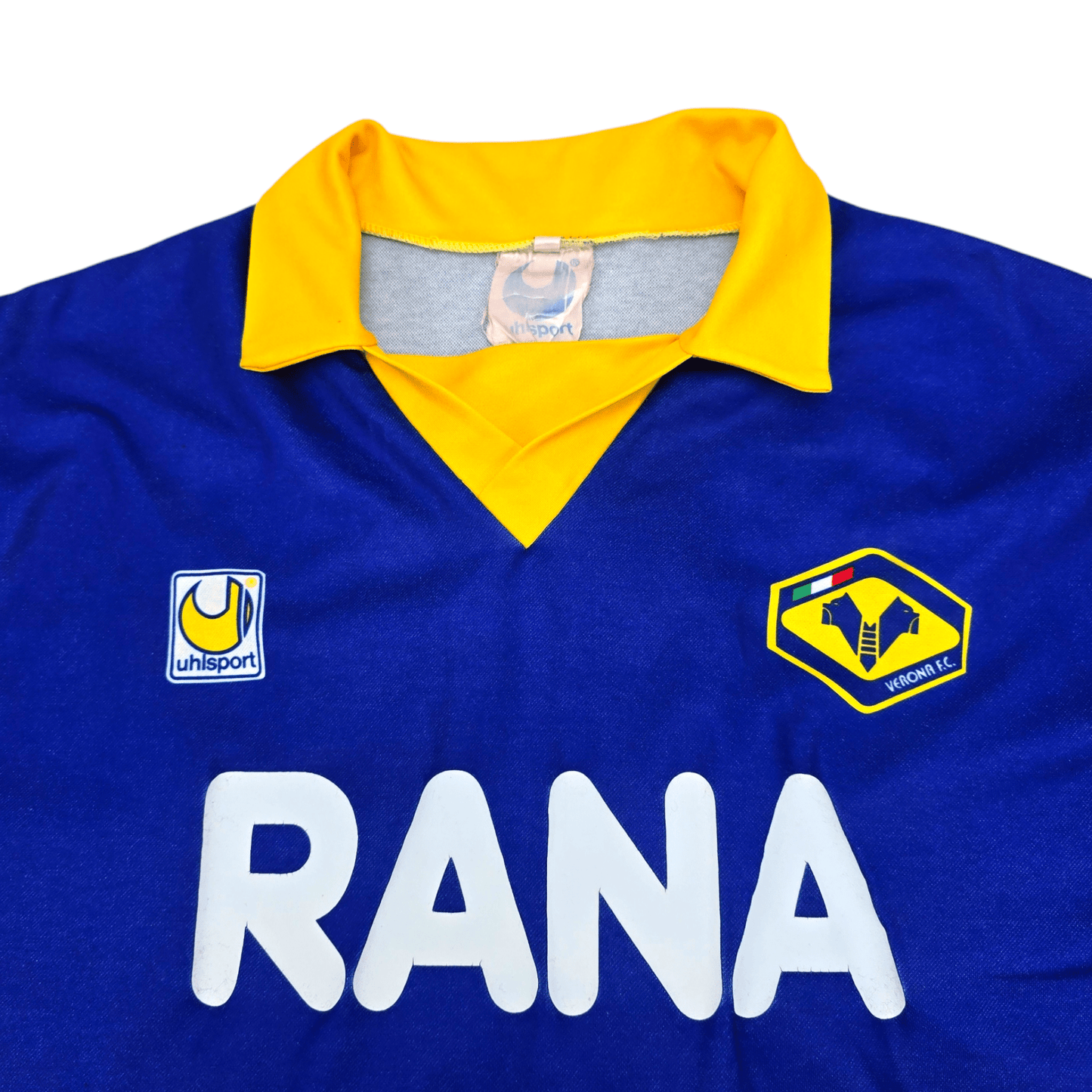 1991/92 Hellas Verona Home Football Shirt (XL) Uhlsport #5