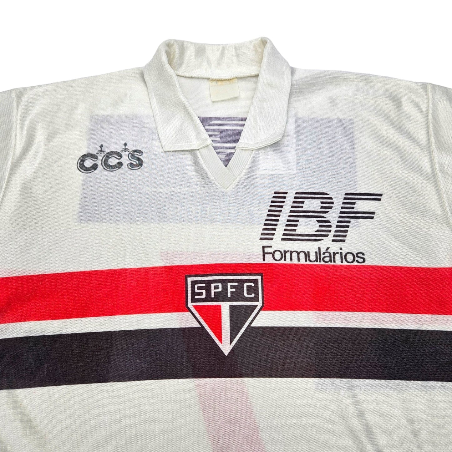 1991/92 Sao Paulo Home Football Shirt (M) CSS #7