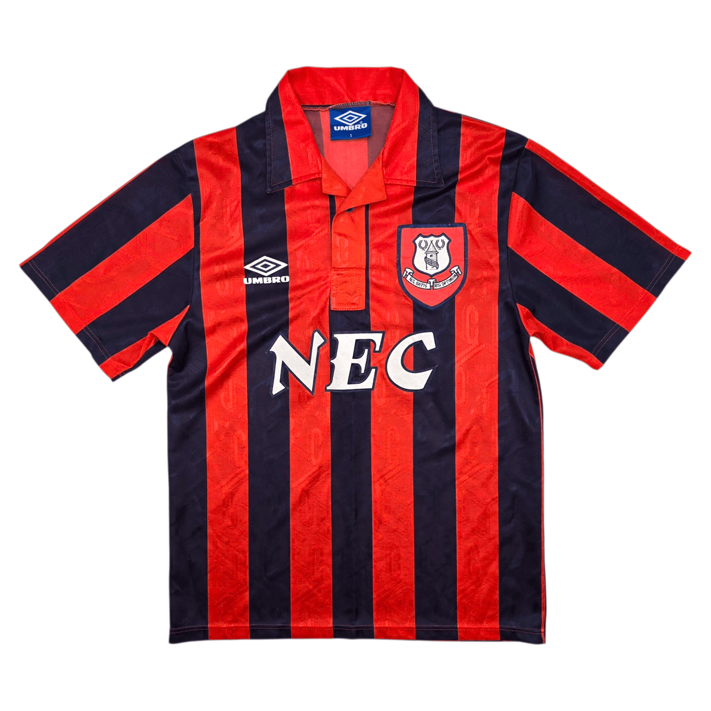 1992/94 Everton Away Football Shirt (S) Umbro