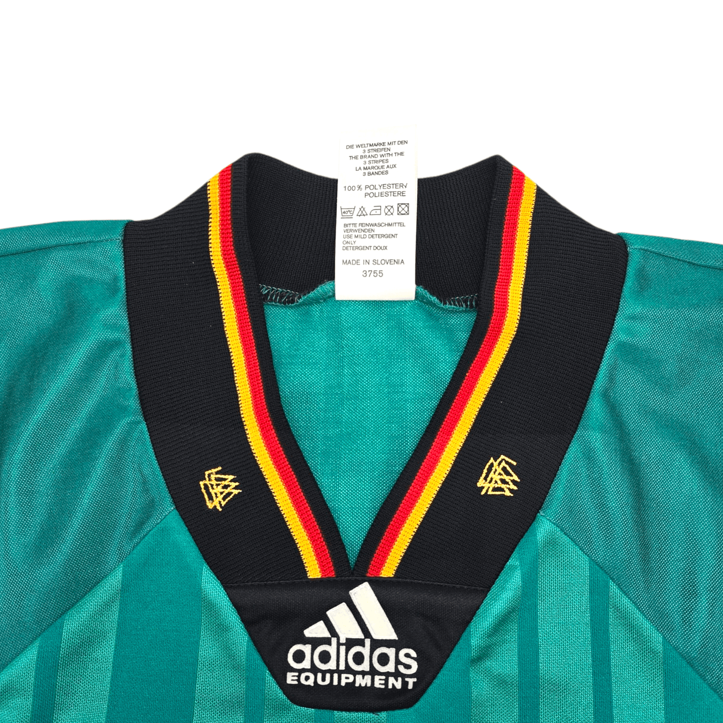 1992/94 Germany Away Football Shirt (L) Adidas #18 Klinsmann
