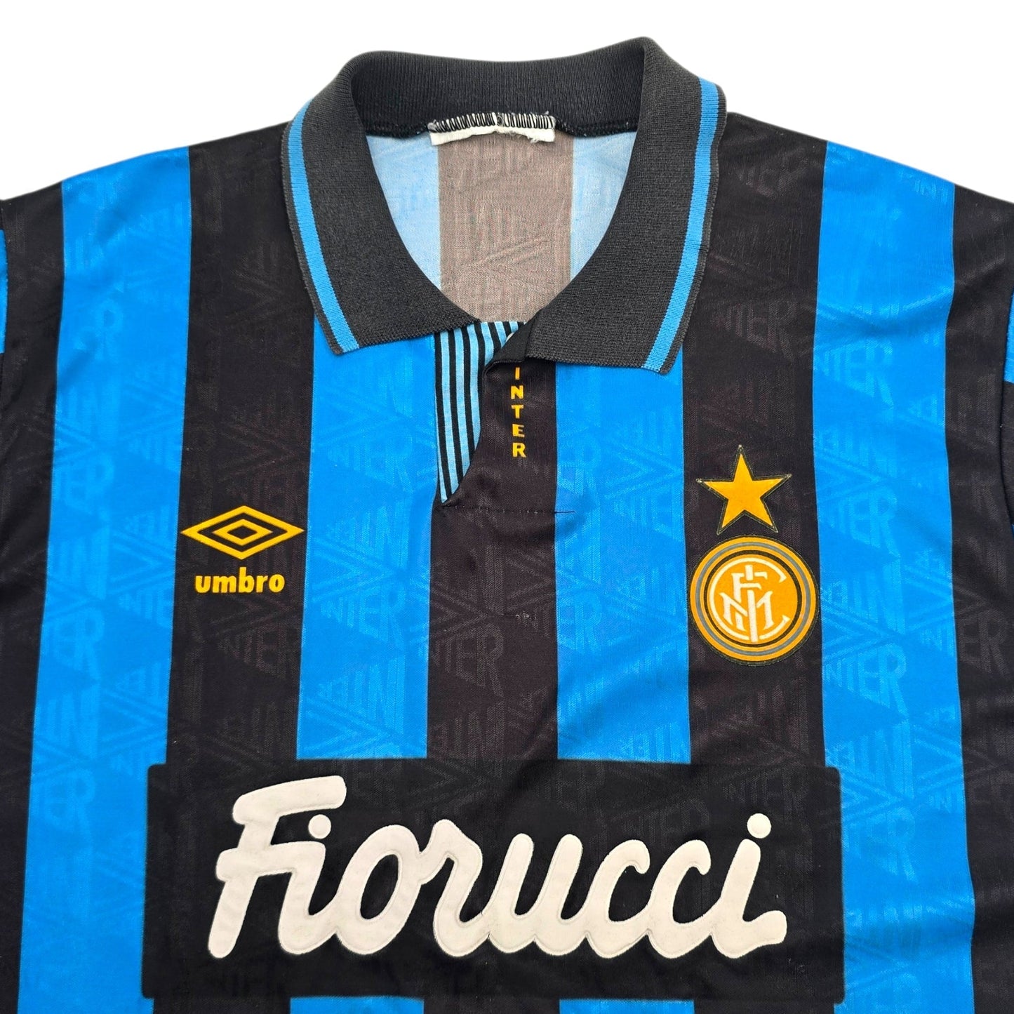 1992/94 Inter Milan Home Football Shirt (L) Umbro