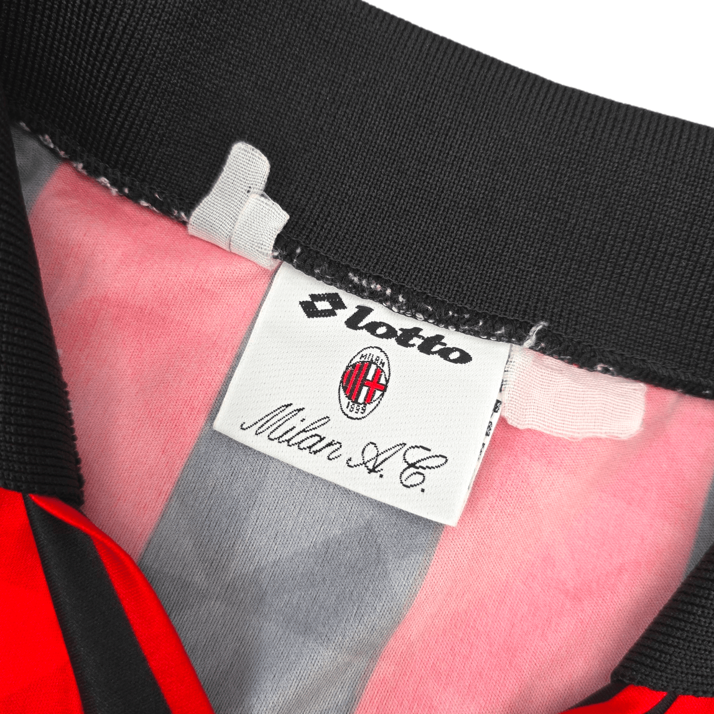 1993/94 AC Milan Home Football Shirt (XL) Lotto