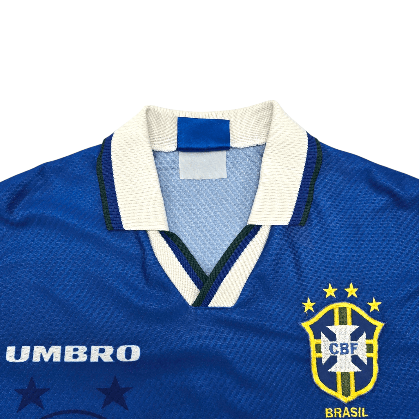 1993/94 Brazil Away Football Shirt (M) Umbro