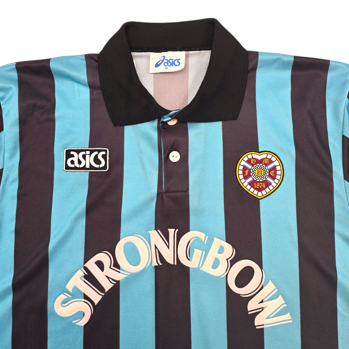 1993/94 Hearts Away Football Shirt (XL) Asics
