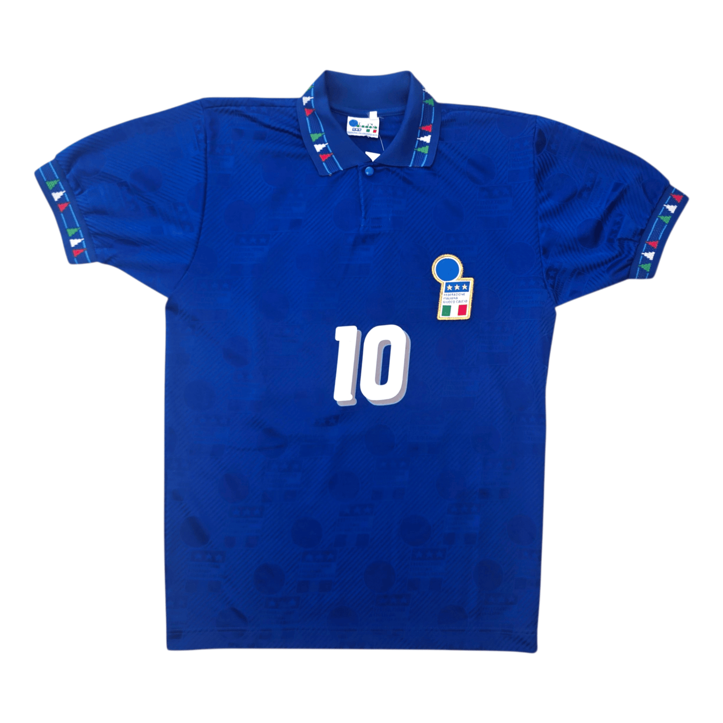 1993/94 Italy Home Football Shirt (S) Diadora #10 R. Baggio